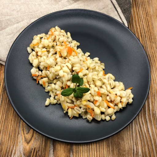 Перловка с овощами